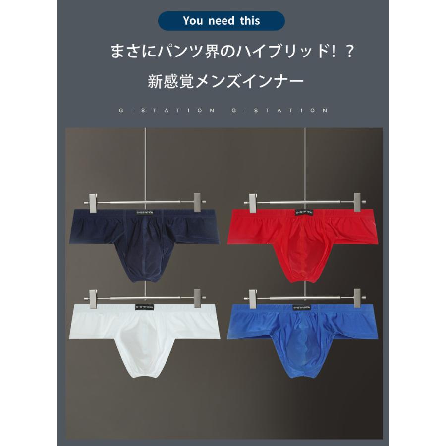 ボクサーパンツ メンズ G-Station/ジーステーション HIP FIT!! 極薄