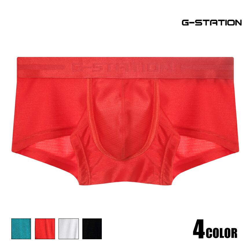 ボクサーパンツメンズ G Station ジーステーション 薄手 シャイニーストレッチ ボクサーパンツ メンズボクサー G 01pj Asiancloset 通販 Yahoo ショッピング