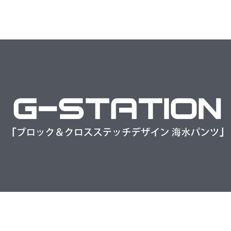 G-Station/ジーステーション ブロック＆クロスステッチデザイン 海水パンツ 海パン 競泳水着 ビキニ型スイムウェア スイ ホワイトデー｜asian-closet｜05