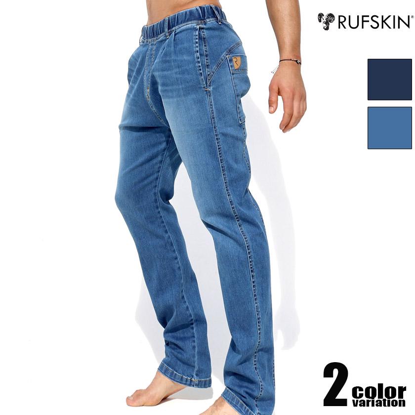 RufSkin/ラフスキン SADDLE　ジーンズパンツ　ジーパン　デニムパンツ ホワイトデー ジーンズ ウォッシュ加工 メンズ ボトムス RufSkin/ラフスキン SADDLE ジーンズパンツ ジーパン デニムパンツ