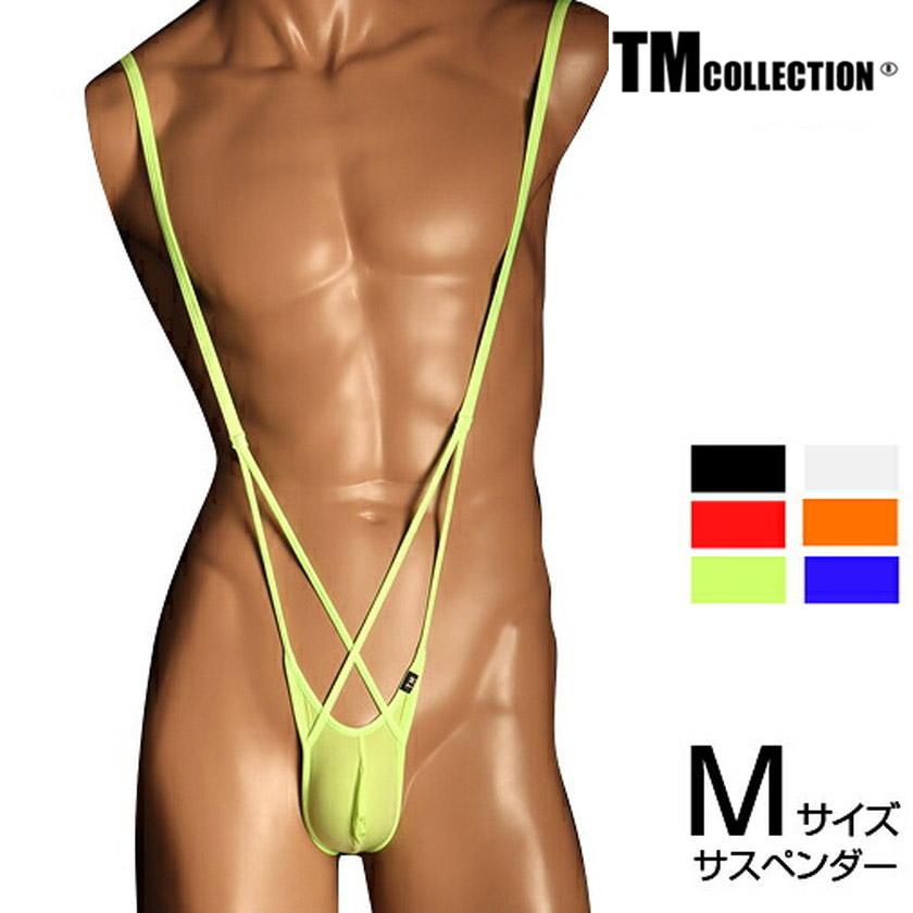 TM Collection メンズビキニ STRIKESKIN x WET FRONT CROSS Suspender