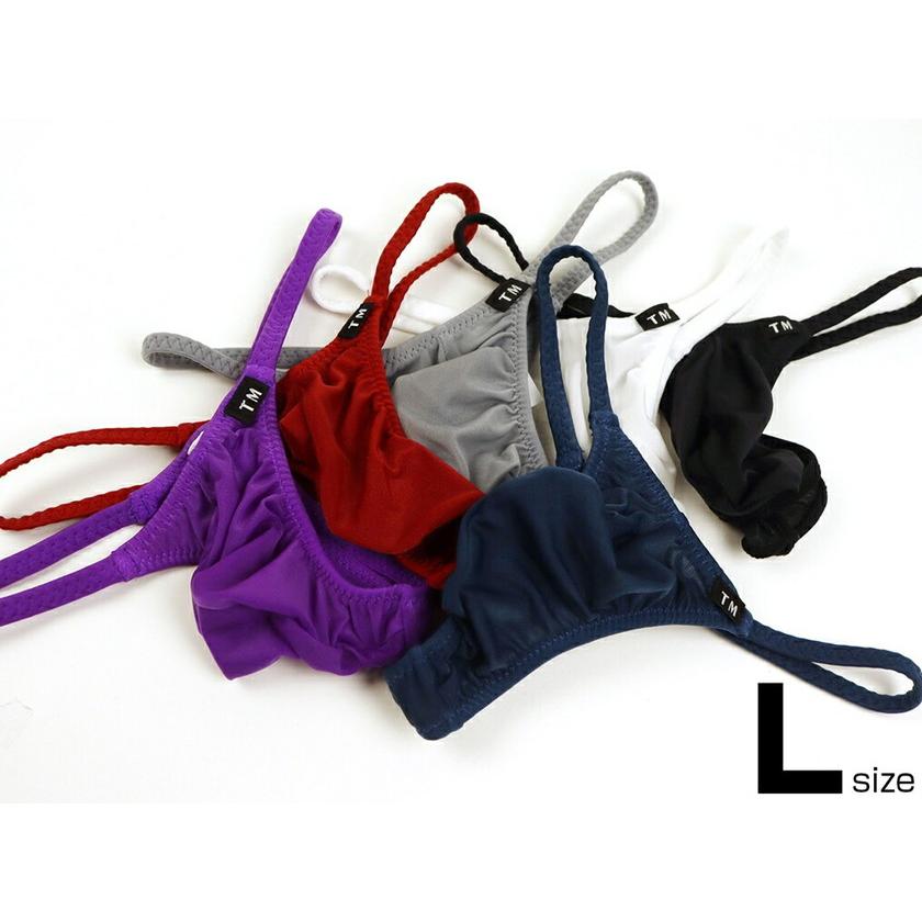 Lサイズ メンズTバック TMコレクション NewT2M2 sharp cut bulge TB