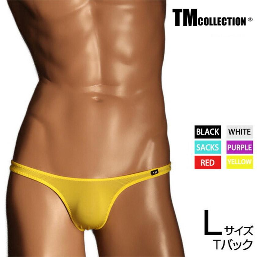 【依頼品】 ハイレグ Tバック 穴あき加工 TM COLLECTION メンズTバック Lサイズ TM Collection STRIKESKIN