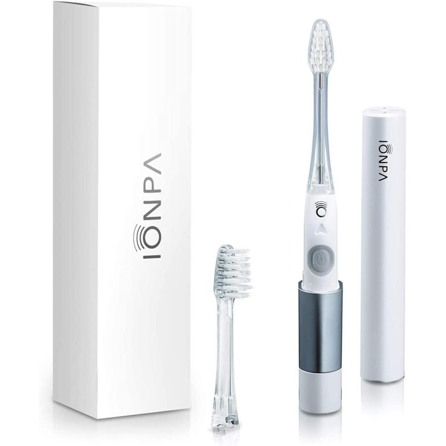 IONPA イオン音波電動歯ブラシ DM-011PW 替えブラシ2本付 パール