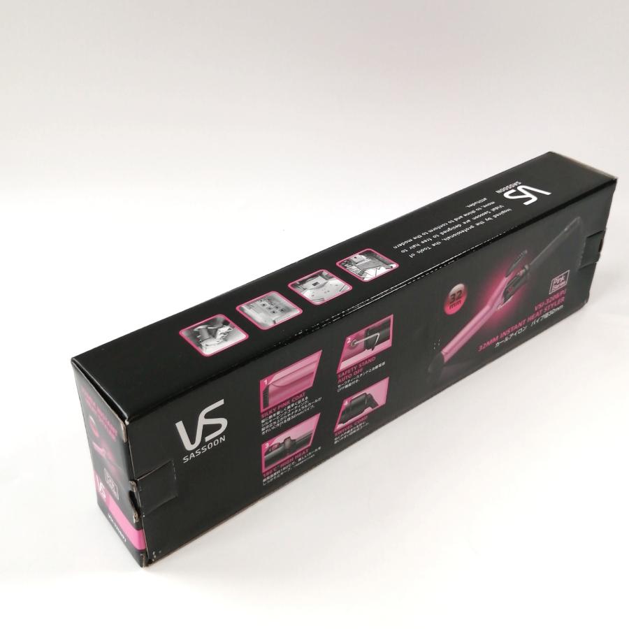 ヴィダルサスーン ヘアアイロン VSI-3208/PJ ラウンド ヴィダル