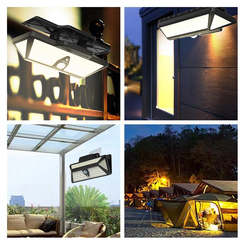 ソーラー センサーライト 人感センサー クリップ式 屋外 防水 超大