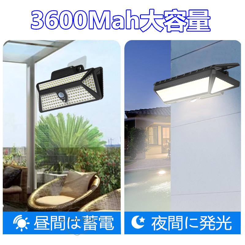 ソーラー センサーライト 人感センサー クリップ式 屋外 防水 超大