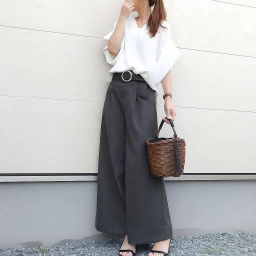 Yuko00　トップスボトムスセット セットアップ レディース 夏服 トップス ドルマンスリーブ プル