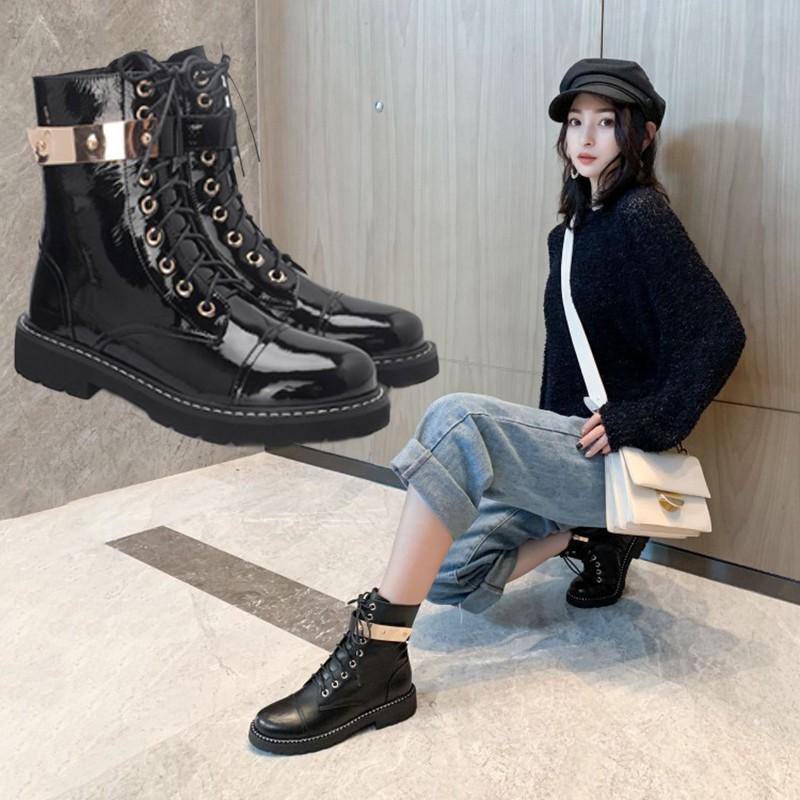22cm 25cmブーツ レースアップブーツ 厚底ブーツ ショートブーツ チャンキーヒール ブーツ 太ヒール厚底 シューズ 美脚脚長 靴 ローヒール 厚底ブーティー Dabx アジアンストア 通販 Yahoo ショッピング