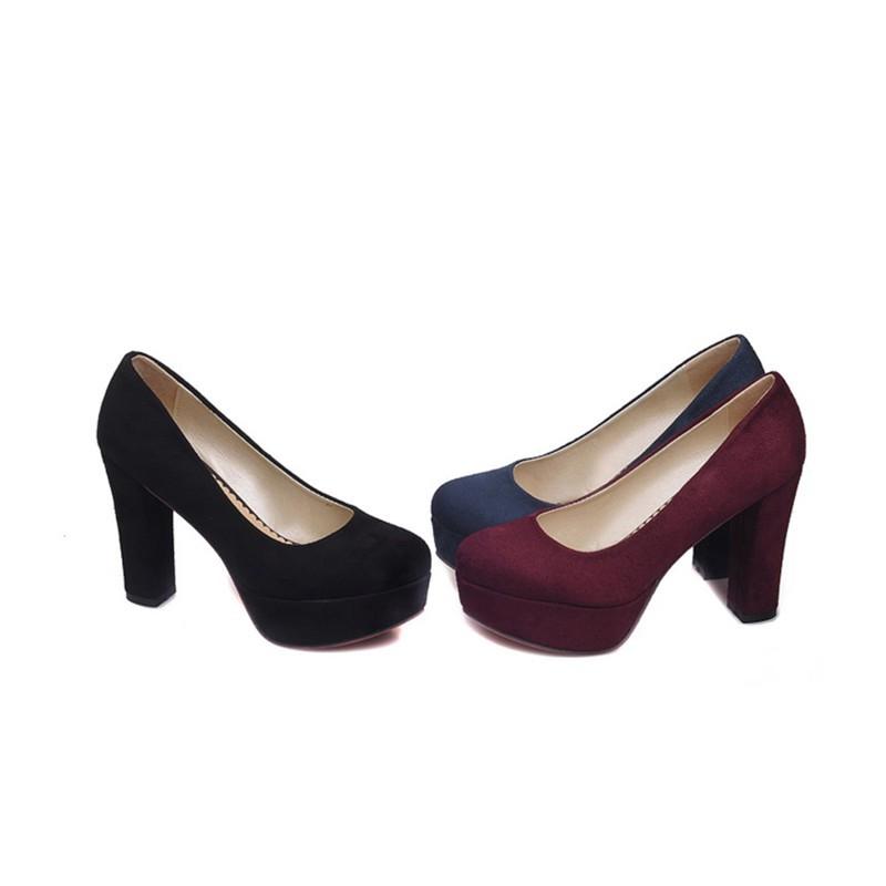 厚底パンプス ヒール パンプス ポインテッドトゥ シューズ レディース 大きいサイズ 太ヒール チャンキーヒール 走れるパンプス コンフォート 疲れにくい Dpps アジアンストア 通販 Yahoo ショッピング