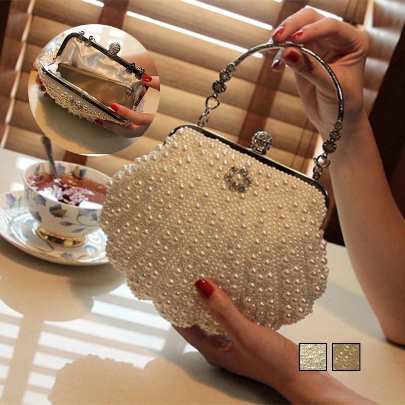 有名なブランド ビーズバッグ レトロ パーティーバッグ 和装用バッグ Ucs Gob Ve