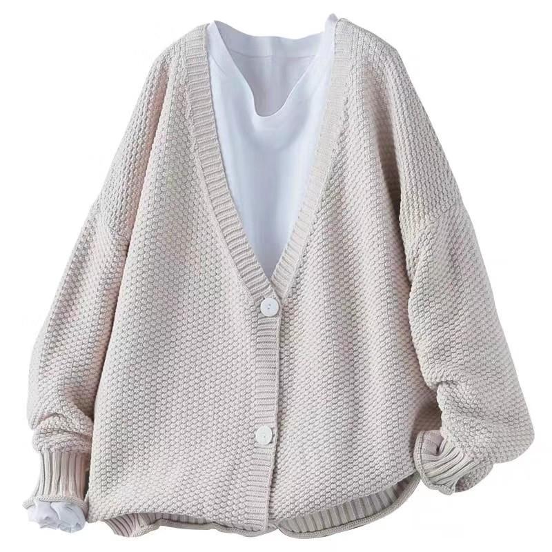 カーデ セーター ニットカーディガン トッパー Vネック 長袖 レディース トップス 秋冬物 薄手カーデ アウター 無地 ショート丈 送料無料 シンプル Y19ld06x079 アジアンストア 通販 Yahoo ショッピング