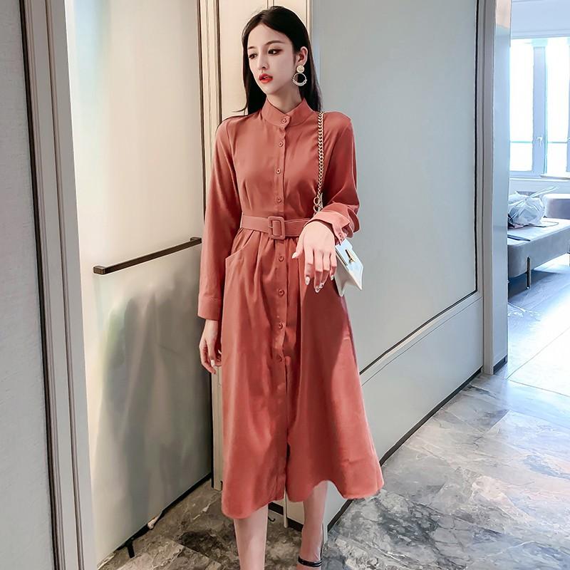 ワンピース レディース ロングワンピース ミモレワンピース ハイウエスト 体型カバー お呼ばれ 長袖 Aラインワンピ ビジネス Smlxl リゾート オフィス Y19lyq08x006 アジアンストア 通販 Yahoo ショッピング