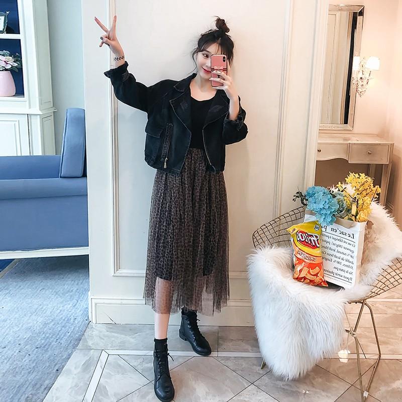 秋服 レディース ロングワンピース Gジャン 大きいサイズ 韓国風 カジュアル 代 30代 デニムジャケット チュールワンピース ノースリーブ セットアップ Y19tz08x123 アジアンストア 通販 Yahoo ショッピング