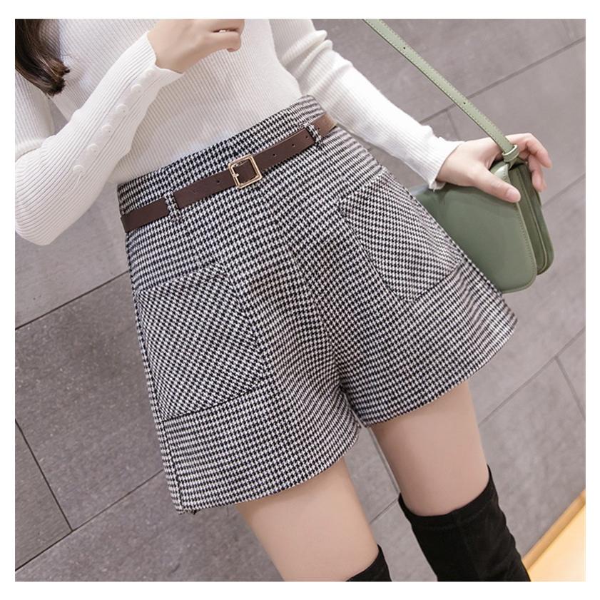 ワイドパンツ ショーパン ショートパンツ レディース ショート丈 大きいサイズ 秋冬物 ハイウエスト ピッタリパンツ 送料無料 ボトムス おしゃれ Y19x07bn424 アジアンストア 通販 Yahoo ショッピング