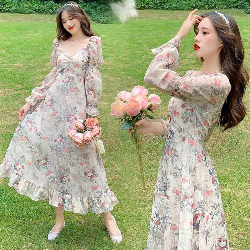 マタニティワンピース 長袖 花柄 マタニティウェア ロングワンピース 妊婦服 上品 シンプル 産前産後 柔らかい エレガント トレンド お呼ばれ 結婚式ドレス Y10djj044 アジアンストア 通販 Yahoo ショッピング