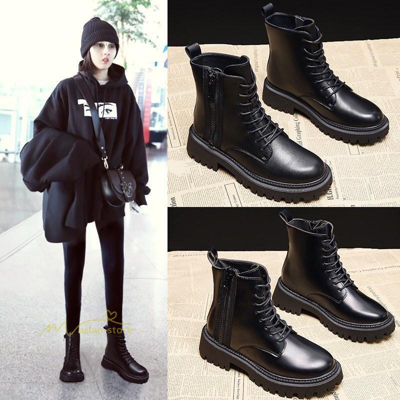 ブーツ レディース ローヒール Pu 履きやすい シンプル 人気 ヒールブーツ 太めヒール ブーティ シューズ 靴 歩きやすい 秋 冬 通勤 Ol 30 代 40代 代 仕事 女 Y10nzx010 アジアンストア 通販 Yahoo ショッピング