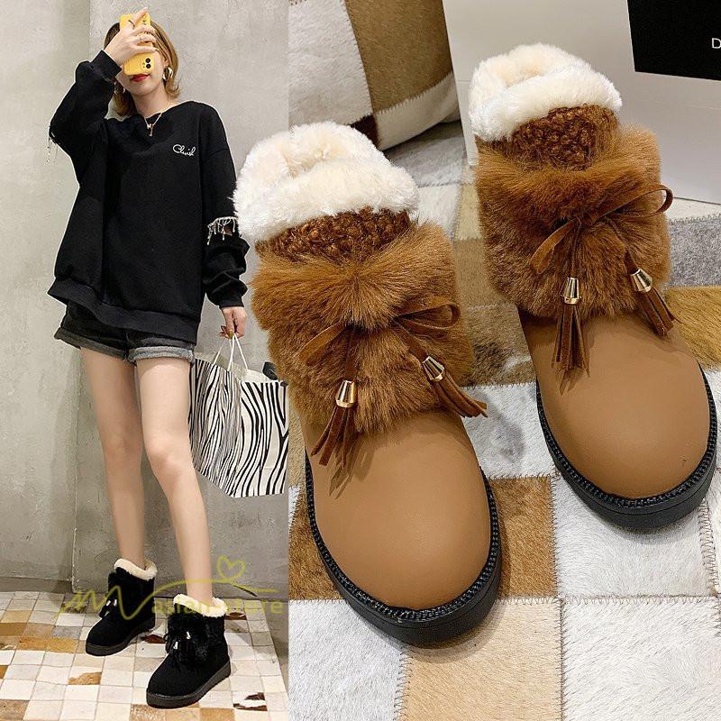 秋冬新品 ムートンブーツ 靴 モコモコ シューズ レディース 美脚パンプス 裏起毛 カジュアル スウェード 人気 秋冬 新作 暖かい 防寒 ショート ブーツ ローヒール Y10nzx116 アジアンストア 通販 Yahoo ショッピング