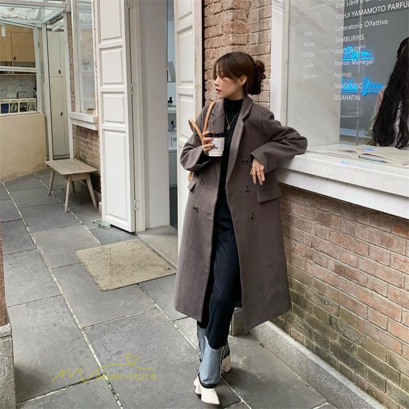 ヨウジヤマモト 変形ウールギャバダブルチェスターコート