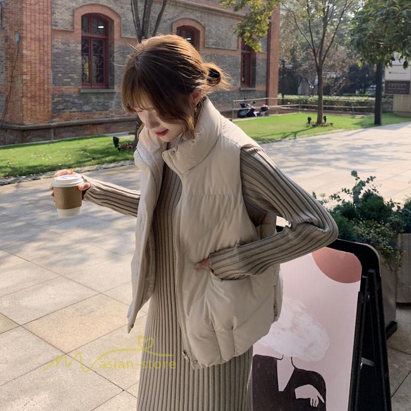 ベスト レディース トップス カジュアル アウター ゆったり アウトドア お出かけ 秋冬 暖かい 秋新作 シンプル 韓国ファッション コート ダウンジャケット Y12czsp009 アジアンストア 通販 Yahoo ショッピング