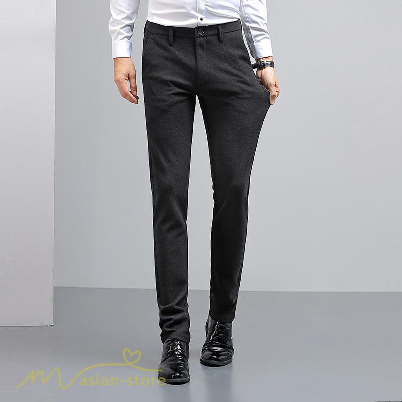 ニットパンツ メンズ 秋冬 スキニーパンツ 着痩せ 細身 通勤 脚長 ビジネスパンツフォーマル オフィス 新作 紳士 仕事着 人気 ビジネスカジュアル パンツ 男性 Ykznz109 アジアンストア 通販 Yahoo ショッピング