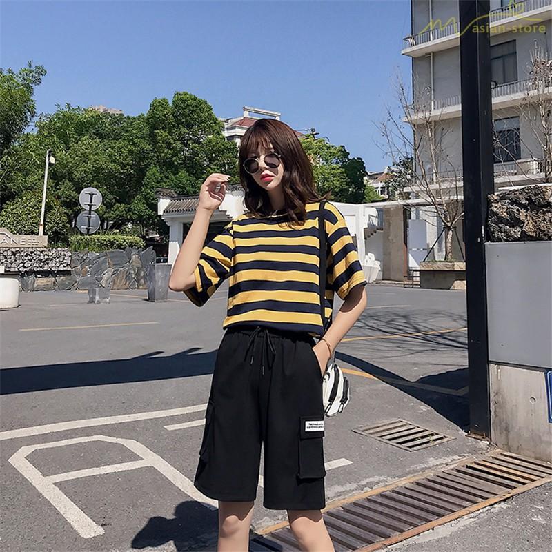 カーゴパンツ ショートパンツ 無地 五分丈パンツ 夏コーデ ポケット付き オシャレ ストレートパンツ 韓国風 アメリカ風 新制作 薄手 かっこいい ゆったり Ysyunka364 アジアンストア 通販 Yahoo ショッピング