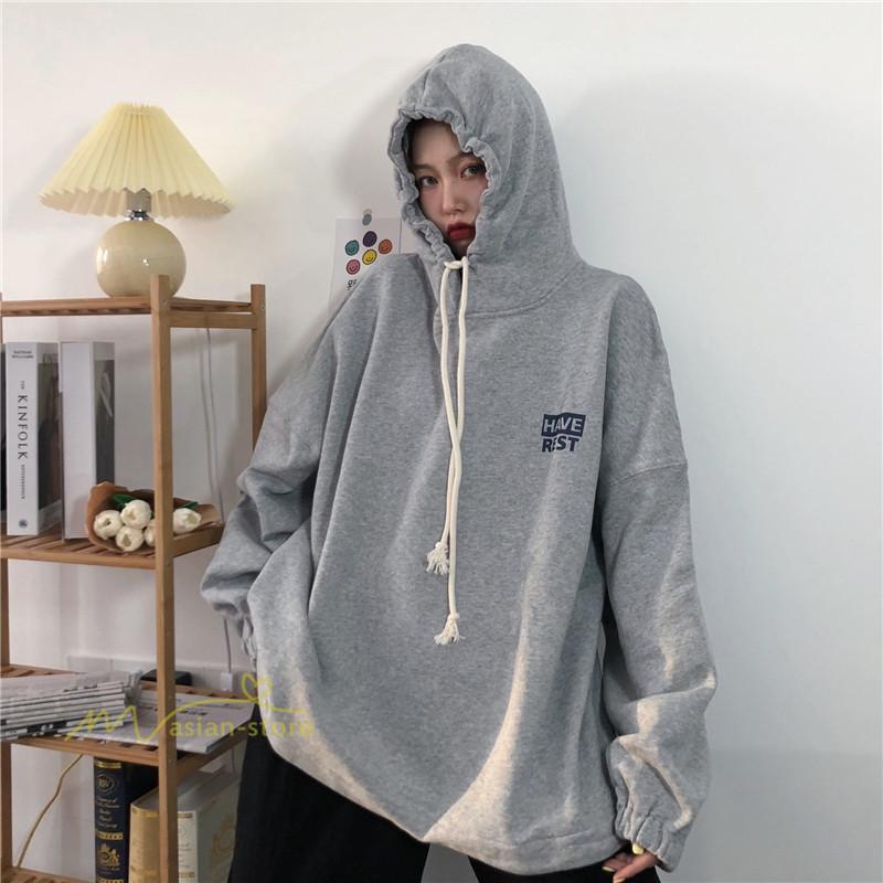 パーカー レディース 長袖 ゆったり アウター 人気 カジュアル 着痩せ 通勤通学 フード付 女性 プルオーバー 無地 シンプル お出かけ トレンド ファッション 秋 Yxhj アジアンストア 通販 Yahoo ショッピング