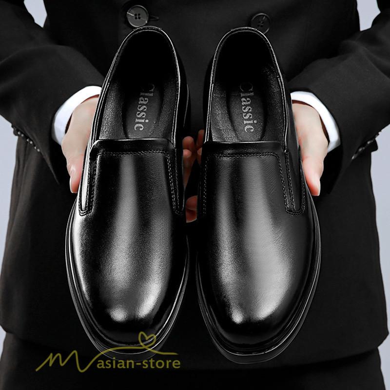 シューズ 革靴 メンズ スリッポン メンズシューズ 紐なし 着装便利 ビジネスシューズ フォーマル オフィス ローファー 紳士靴 プレーントゥ 通勤靴 おしゃれ Y2101swnx050 アジアンストア 通販 Yahoo ショッピング