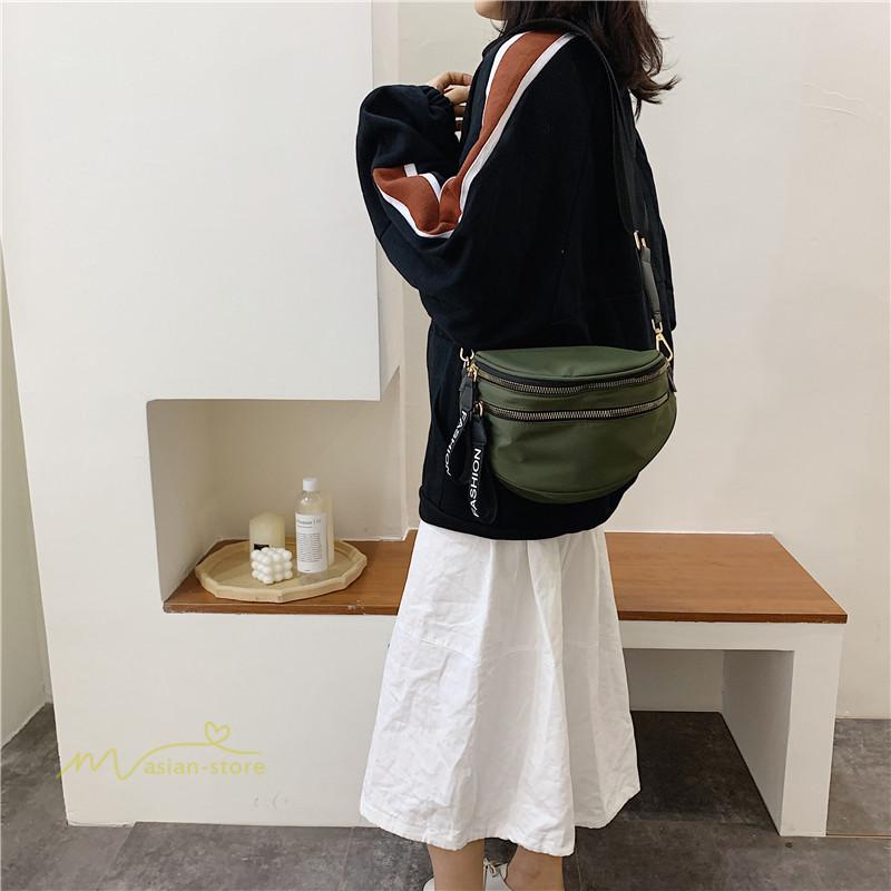 ショルダーバッグ レディース 斜めがけ カジュアル バッグ ナイロン 通学 通勤 ビジネスバッグ 大人 軽量 男女兼用 大きめ 肩掛け 鞄 2way お出かけ 仕事 便利 Ynsb アジアンストア 通販 Yahoo ショッピング