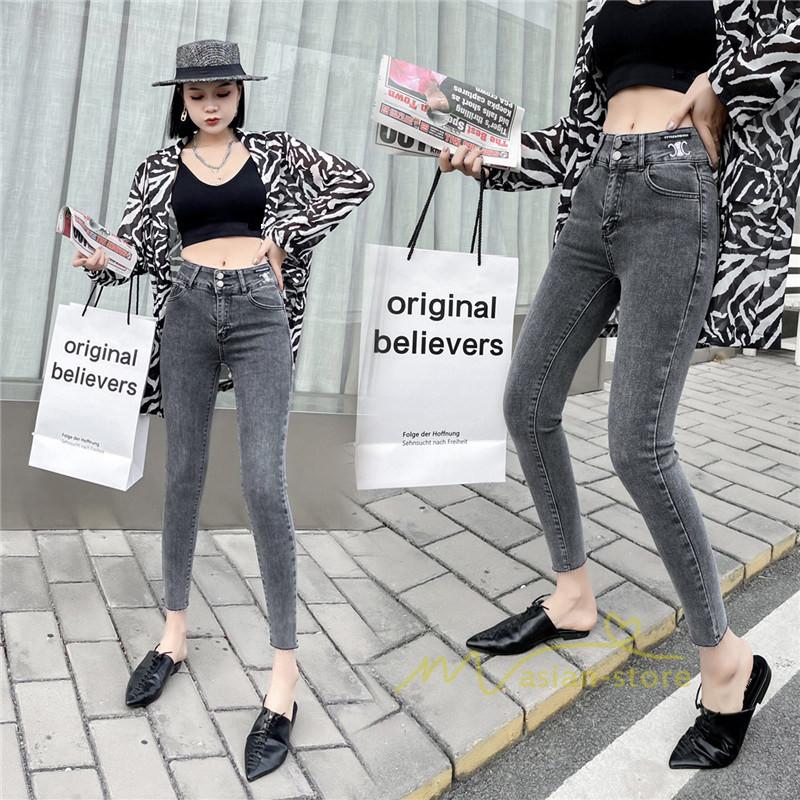 パンツ デニム レディース デニムパンツ カジュアル ジーパン 春夏秋 スキニーパンツ ボトムス スリム 脚長効果 ジーンズ 上品 九分丈 21 着痩せ 美脚 お洒落 Ybtms アジアンストア 通販 Yahoo ショッピング