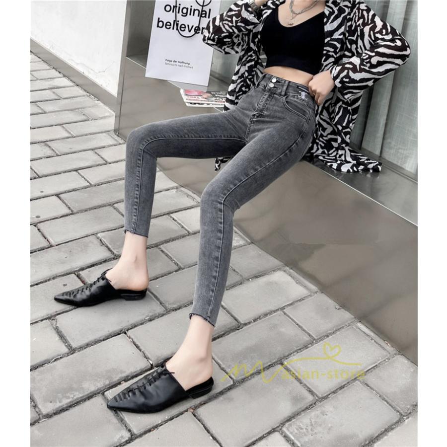 パンツ デニム レディース デニムパンツ カジュアル ジーパン 春夏秋 スキニーパンツ ボトムス スリム 脚長効果 ジーンズ 上品 九分丈 21 着痩せ 美脚 お洒落 Ybtms アジアンストア 通販 Yahoo ショッピング