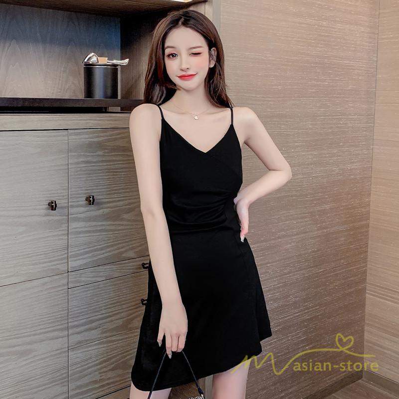 キャミソールワンピース レディース ワンピース インナーワンピース キャミワンピ 無地 ミニ丈ワンピース セクシー キャミソール きれいめ エレガント 上品 Ycsiyao213 アジアンストア 通販 Yahoo ショッピング