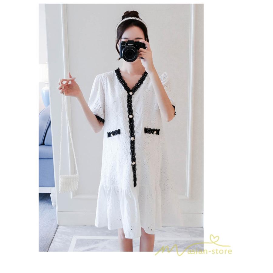 マタニティ ワンピース 半袖 ママ服 妊娠服 産前 産後 マタニティワンピ アウトドア マタニティウェア 通勤着 マタニティ服 人気ブランド多数対象 夏コーデ