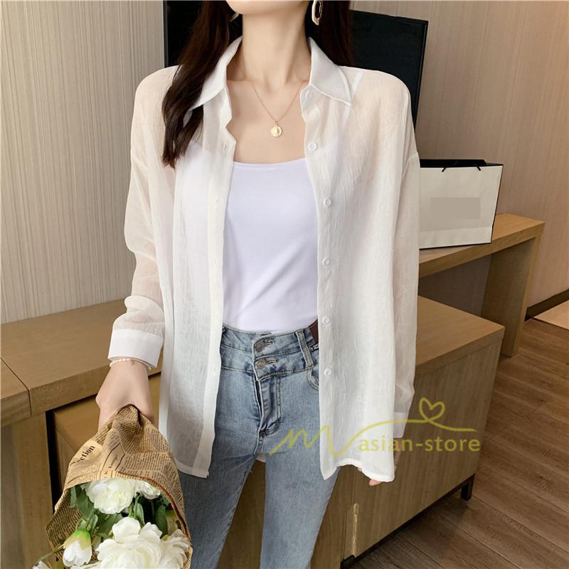 カーディガン レディース ゆったり 春 夏 コーデ オフィス 体形 長袖 通勤 春アウター 着痩せ 可愛い トップス シャツ 日焼け予防 冷房対策 21 激売れ 上品 Ygjiayi211 アジアンストア 通販 Yahoo ショッピング