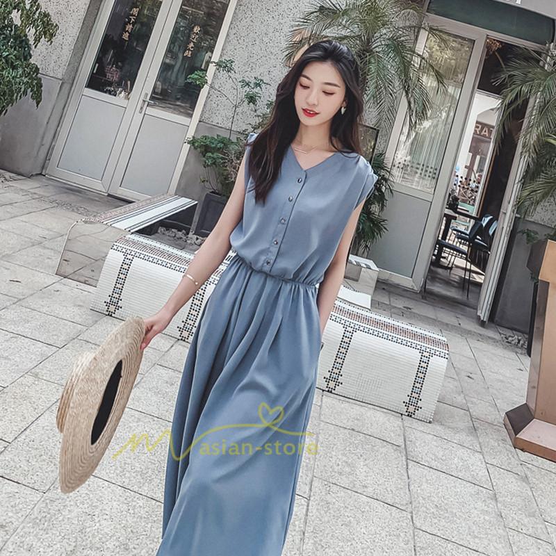 ワンピース レディース マキシワンピース 無地 森ガール ナチュラル服 エレガント 30代 40代 50代 着痩せ ファッション 上品 通勤通学 カジュアル お出かけ 人気 Ygjiayi アジアンストア 通販 Yahoo ショッピング