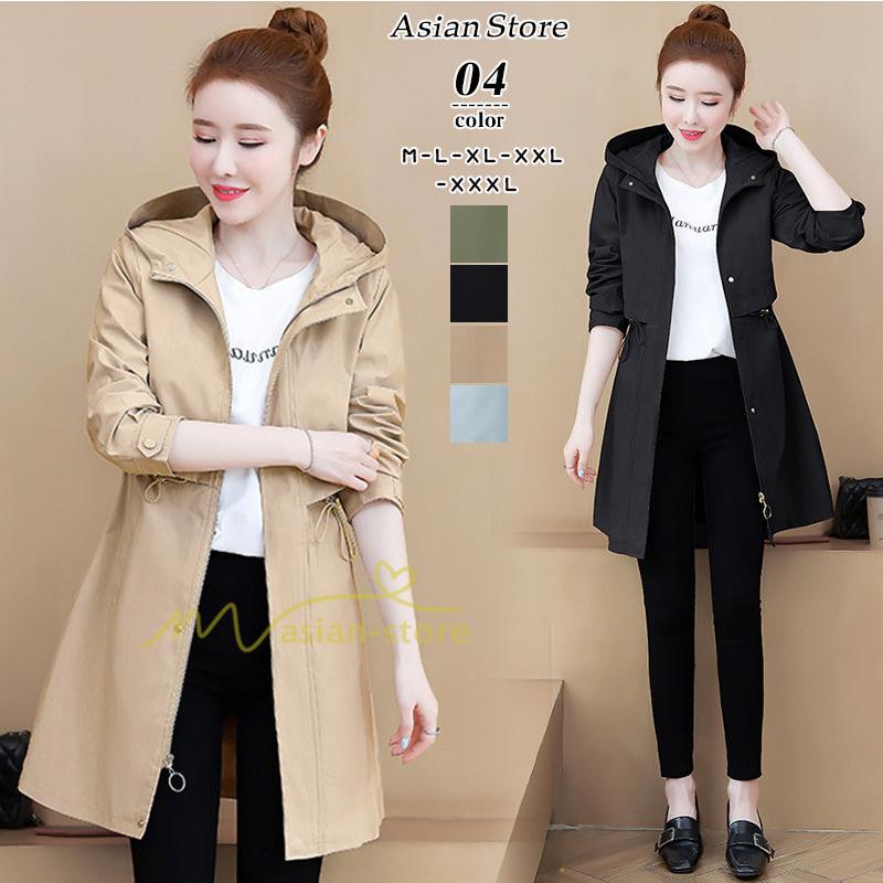 ショートコート レディース きれいめ ファッション チェスターコート 代 30代 40代 50代 女性 フード付き 韓国風 通勤通学 カジュアル 着痩せ 無地人気 上品 Ygjiayi アジアンストア 通販 Yahoo ショッピング