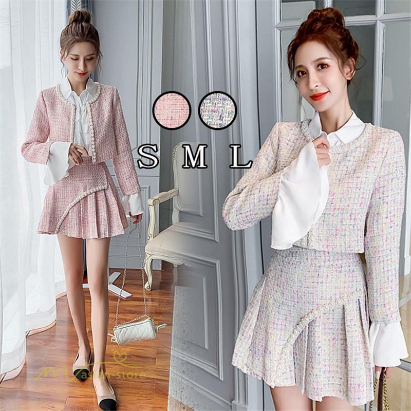 スーツ レディース ビジネス スカート 洗える 面接 卒業式 オフィス 事務服 きれいめ ファッション 着痩せ お出かけ フォーマル 韓国風 2点セット カジュアル