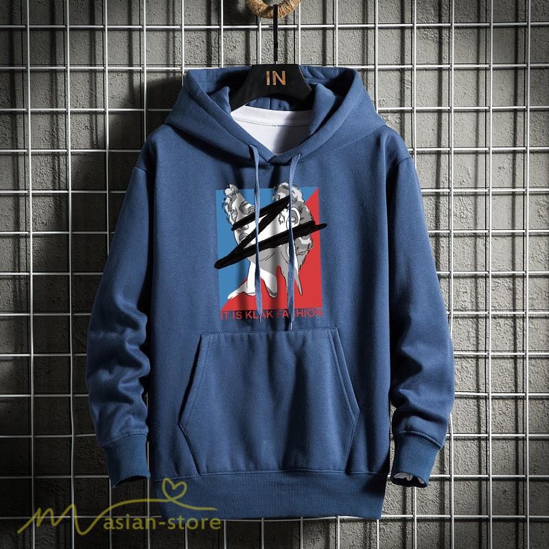 メンズパーカー フード付き プルオーバー メンズ 長袖 秋物 新作 ゆったり 着痩せ ワイドパーカー 人気 カジュアル お出かけ プリント 大きいサイズ おしゃれ Yhzlm アジアンストア 通販 Yahoo ショッピング