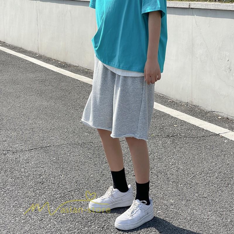 ハーフパンツ メンズ 5分丈 無地 夏コーデ 21新作 薄手 着回し 日常感 レディース 男女兼用 ペア 恋人 単品売り カジュアルパンツ 着痩せ 上品 おしゃれ 人気 Yliuru アジアンストア 通販 Yahoo ショッピング