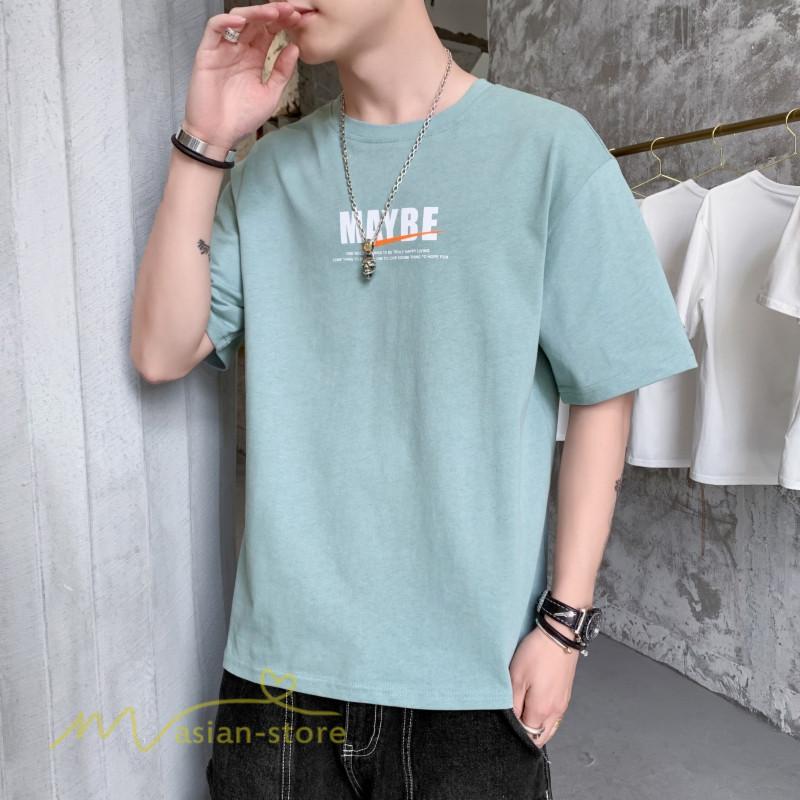 カットソー プリント 着痩せ メンズ Tシャツ 21新作 夏コーデ 日常感 おしゃれ 半袖 人気 上品 丸首 大きいサイズ Xxxxl 男性着 春夏 半袖tシャツ おしゃれ Yliuru アジアンストア 通販 Yahoo ショッピング