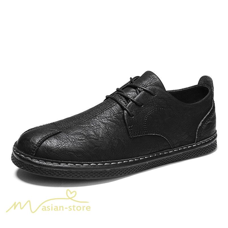 シューズ 革靴 ビジネスシューズ ローカットシューズ 紳士靴 メンズシューズ カジュアルシューズ ビジネス革靴 カジュアル革靴 メンズファッション Ynsxz アジアンストア 通販 Yahoo ショッピング