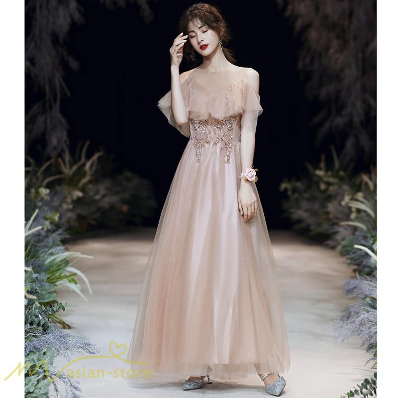 パーティードレス 10代 代 30代40代 ワンピース おしゃれ フォーマル お呼ばれ ファッション チュール お出かけ 人気 アウター 結婚式 きれいめ 着痩せ 二次会 Ypllf1 アジアンストア 通販 Yahoo ショッピング