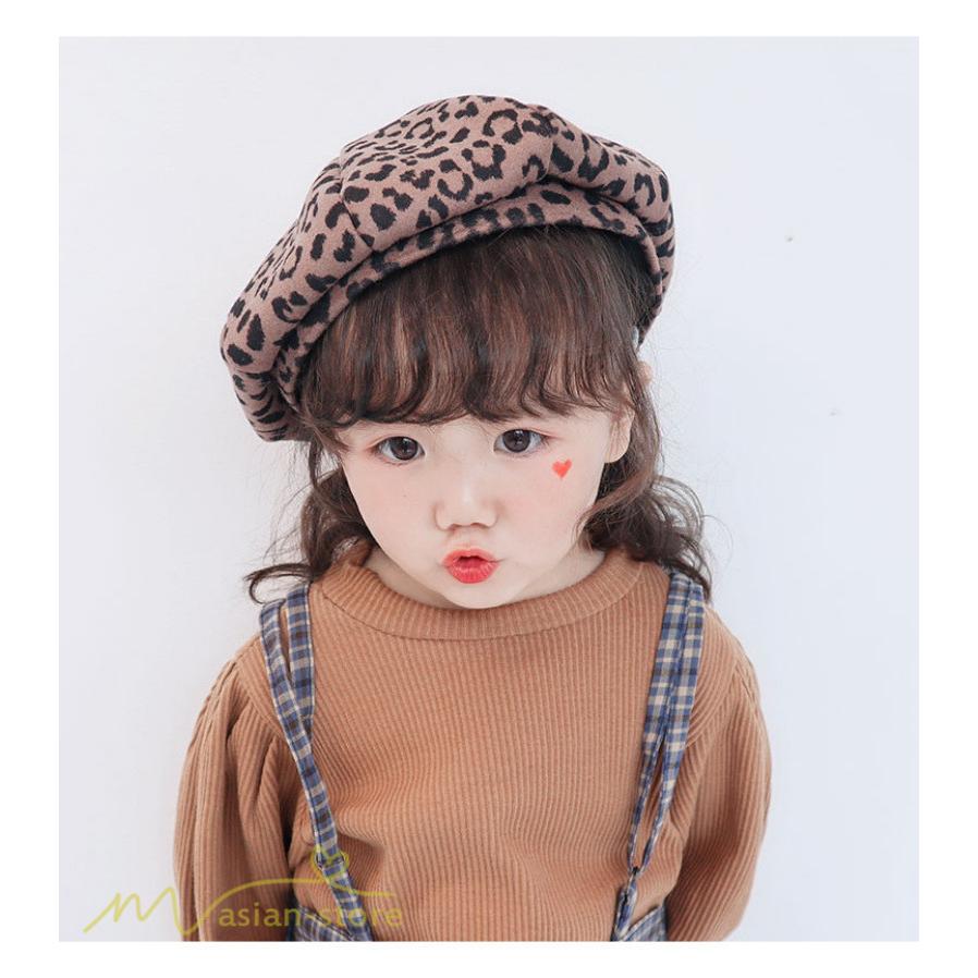 ベレー帽 キッズ カジュアル 秋 冬 レオパード シンプル 子供用 つばなし 帽子 キッズ帽 ベレー 可愛 柔らか コットン 秋冬新作 日常感 上品 フリーサイズ 子供 Yqjmz177 アジアンストア 通販 Yahoo ショッピング