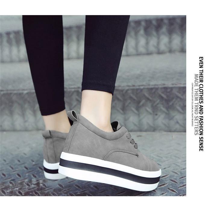 スニーカー 厚底スニーカー レディースシューズ 靴 スポーツ ランニングシューズ 軽い 可愛いスニーカー カジュアル 脚長効果 ヒール 歩きやすい 無地 シンプル Ytk アジアンストア 通販 Yahoo ショッピング