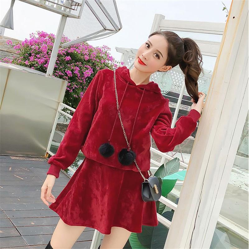 セットアップ パーカー フレアスカート スウェット フード付きパーカー トップス スカート 長袖 ミニスカート 厚手 無地 パーカ カジュアル エレガント 2点 Xxl Ywt アジアンストア 通販 Yahoo ショッピング