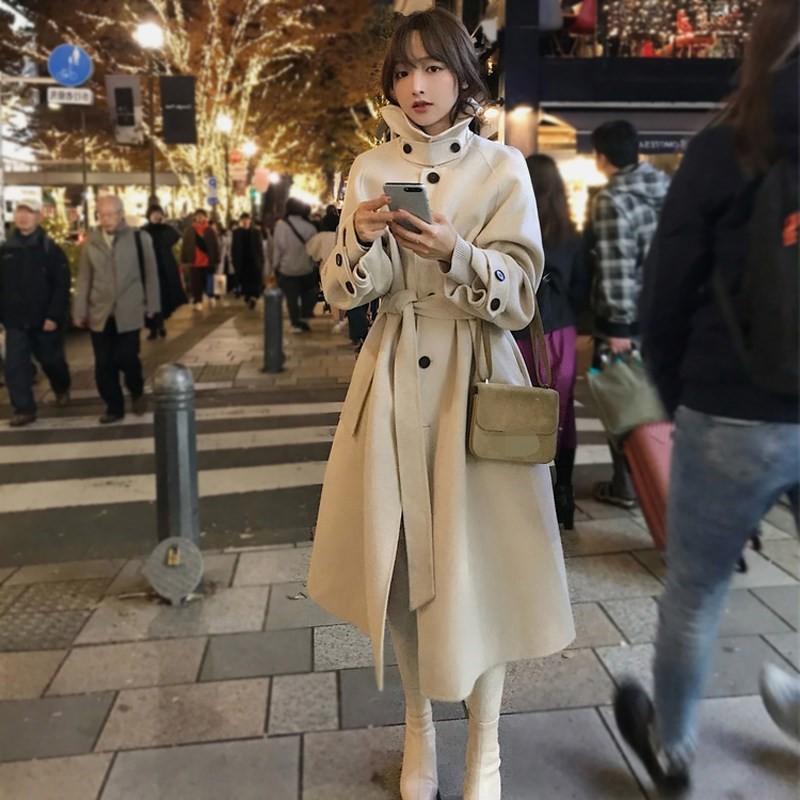 ロングコート チェスターコート トレンチコート レディース アウター コート 2way 冬モノ 厚手 フレアコート ゆったり 大きいサイズ ウエストリボン Xxl Ol Ywt アジアンストア 通販 Yahoo ショッピング
