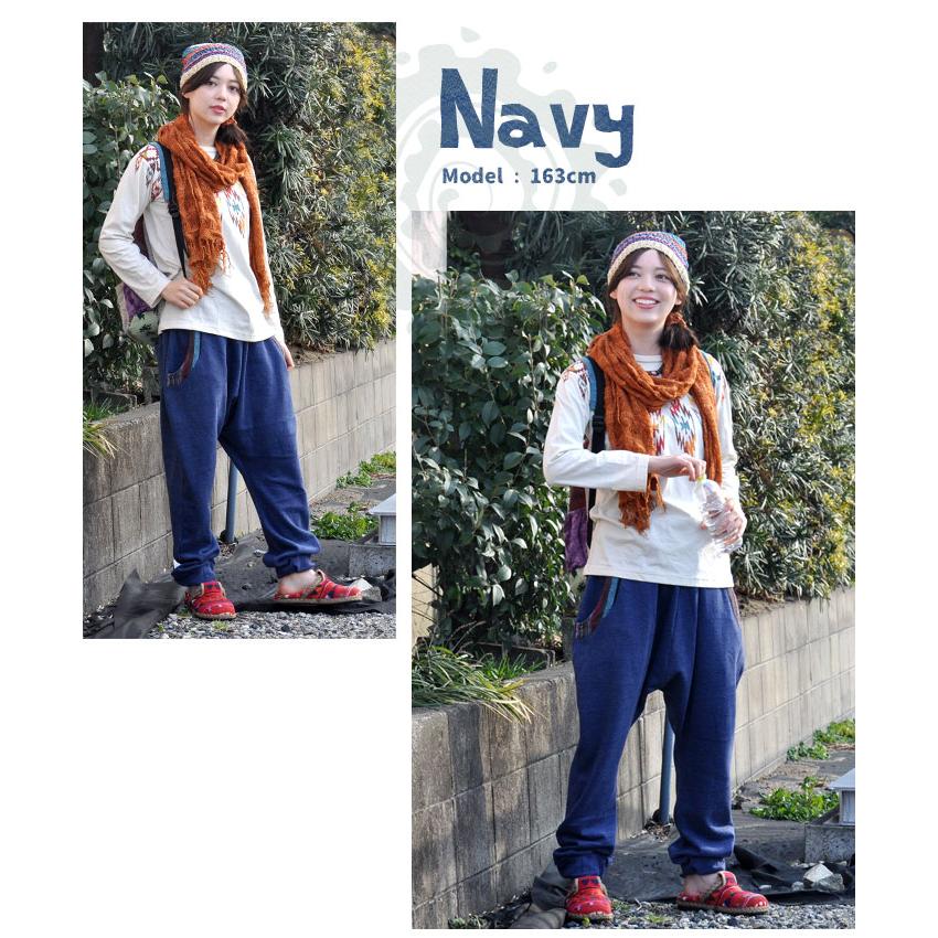 SPT イージーパンツ レディース ゲリコットンポケット裏起毛スウェット