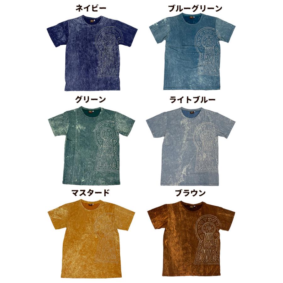 SPT Tシャツ 半袖 ユニセックス SPT古墳ハンドペイント＆ウォッシュT