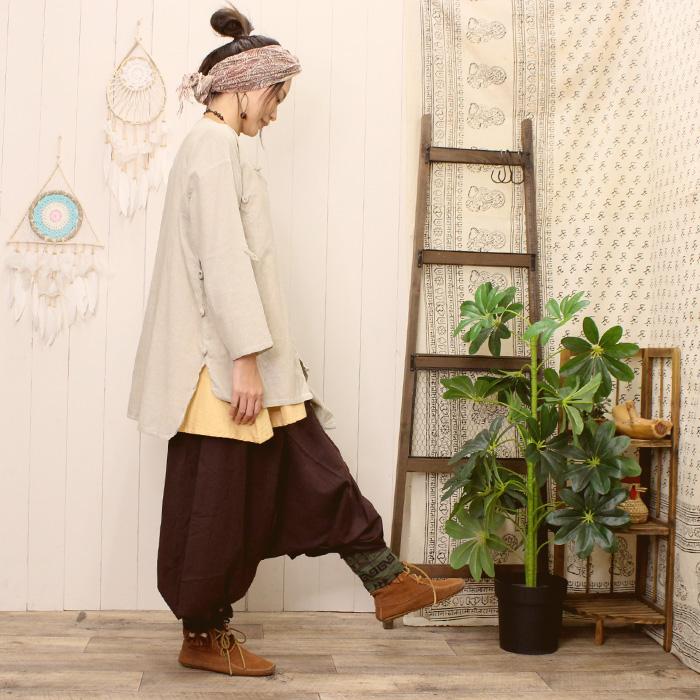 SPT ブラウス シャツ カットソー チャイナ風 トップス コットン SPT ブラウス シャツ カットソー チャイナ風 トップス コットン