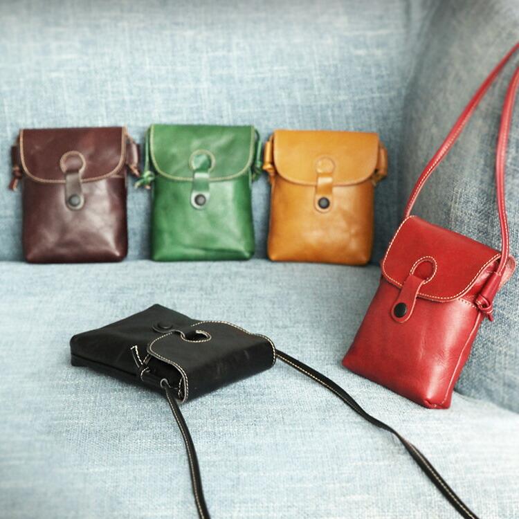 アーツアンドサイエンス 皮 ボックス バッグ 小物入れ レザー 円型